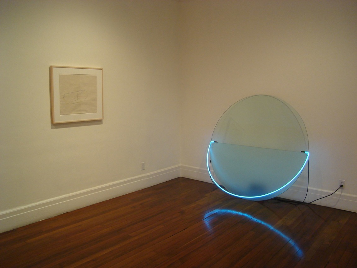 Installation view, Keith Sonnier: Early Sculpture and Drawing, 18 EAST 77
