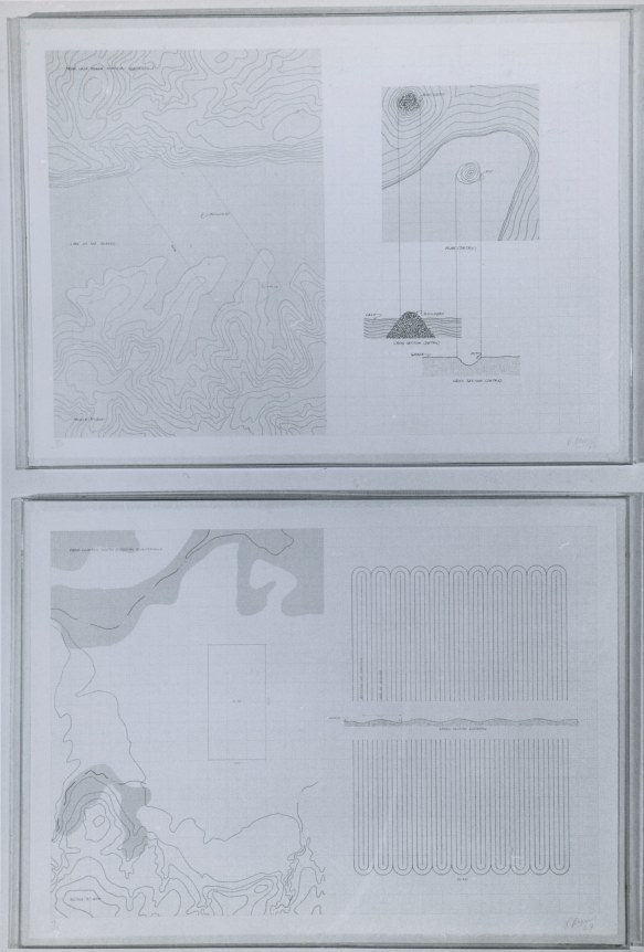 Installation view, Robert Morris: Earthworks Projects, 4 EAST 77