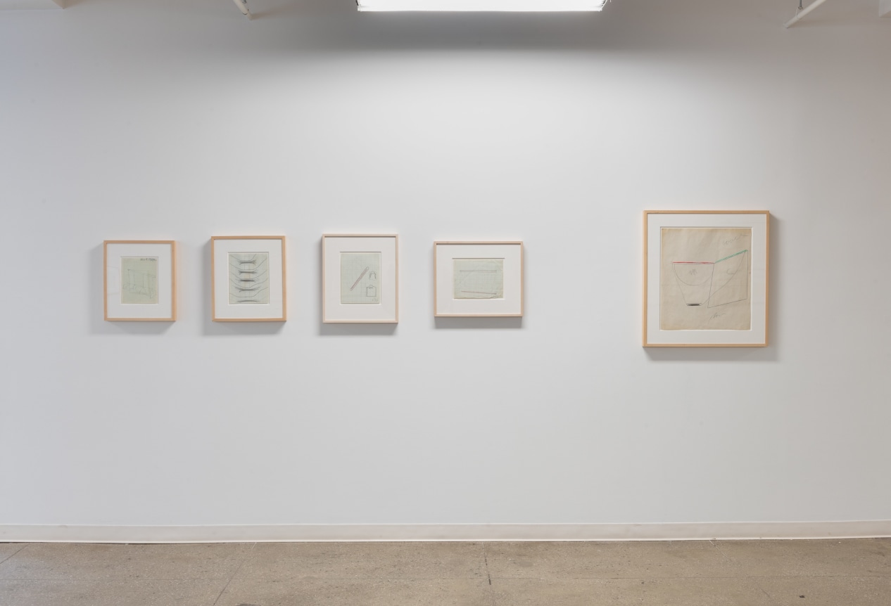 Installation View, Keith Sonnier: Drawings,&nbsp;24 WEST 40