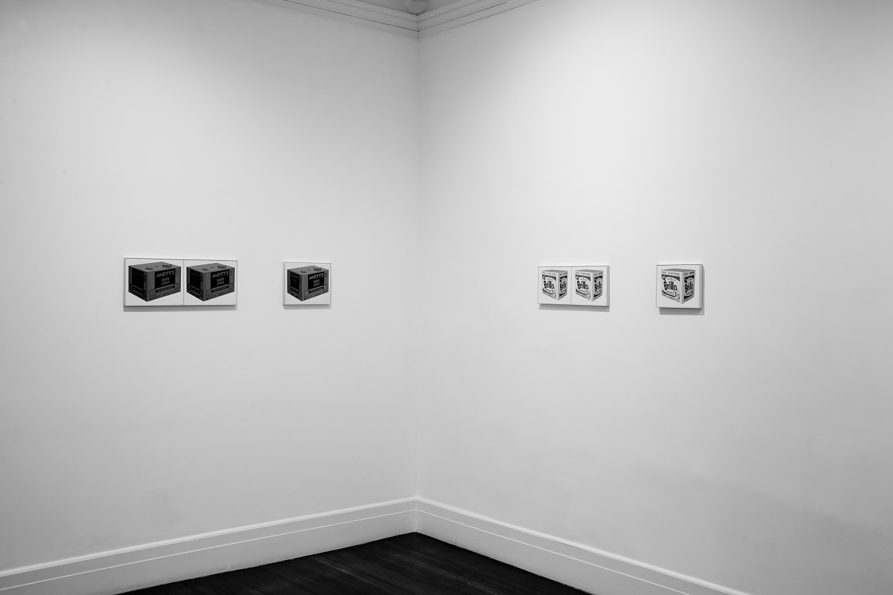Installation view, Richard Pettibone: Paintings of Sculptures, 18 EAST 77