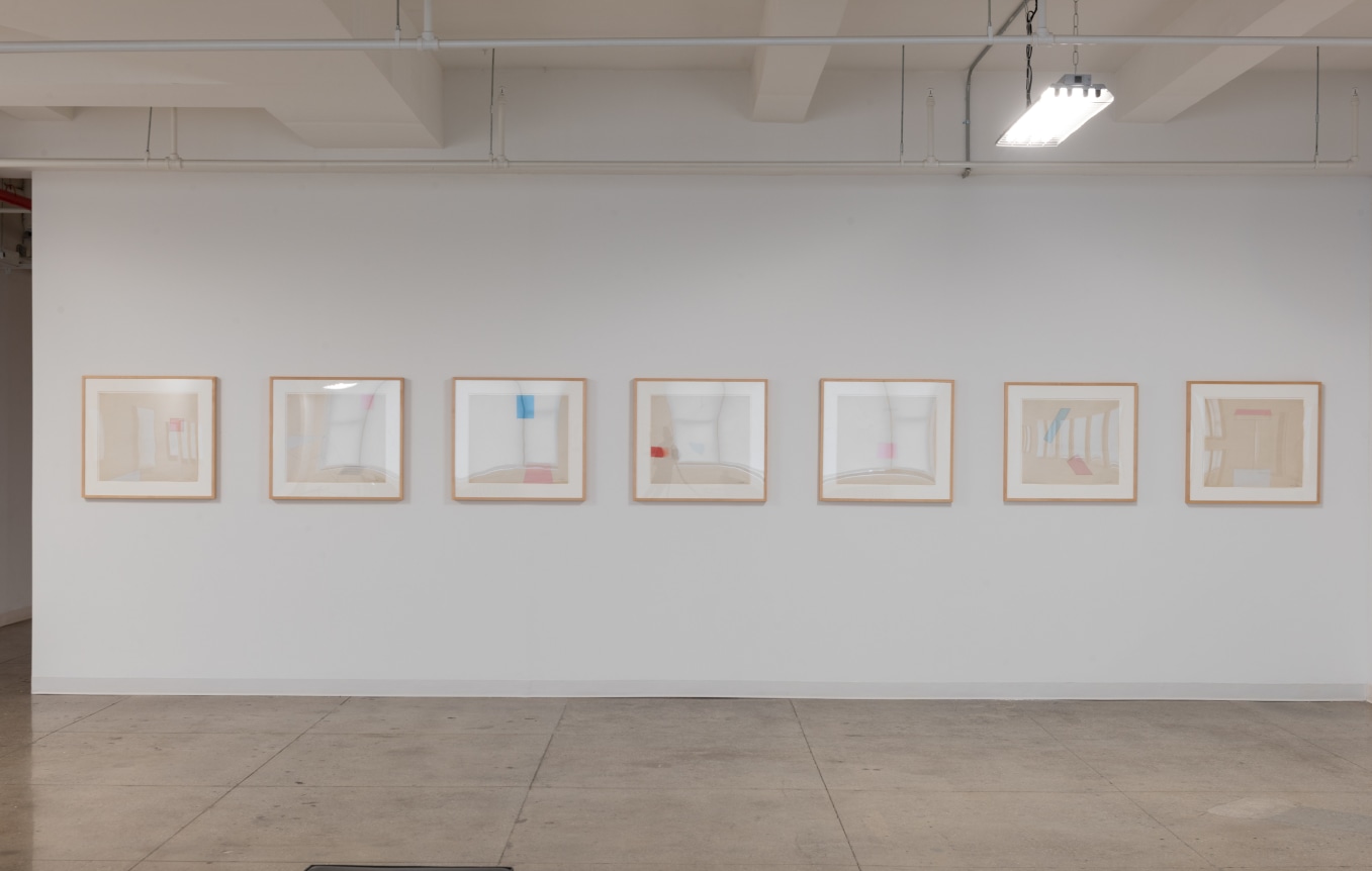 Installation View, Keith Sonnier: Drawings,&nbsp;24 WEST 40