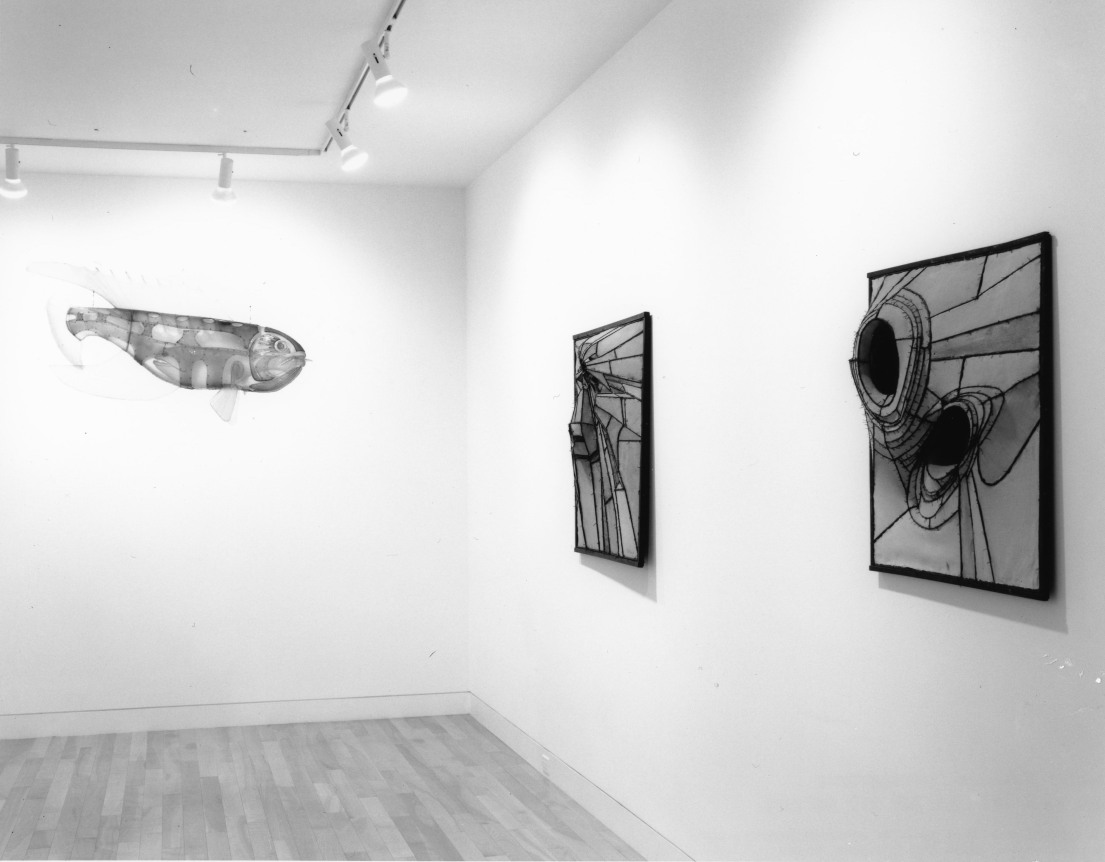 Installation view, Lee Bontecou 1958 &ndash; 1972, 59 EAST 79