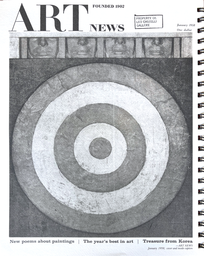 ARTnews 1958 cover,&nbsp;Jasper Johns