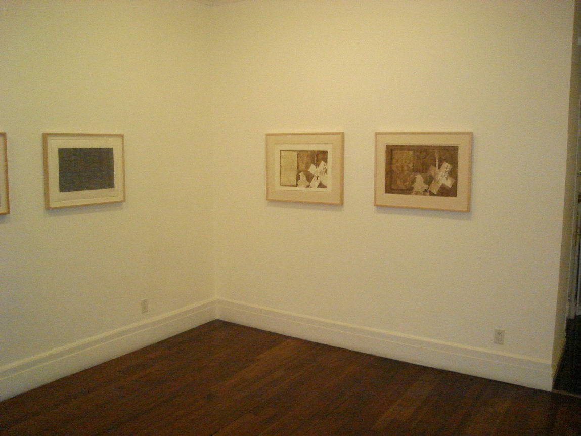 Installation view, Jasper Johns: Drawing Over, 18 EAST 77