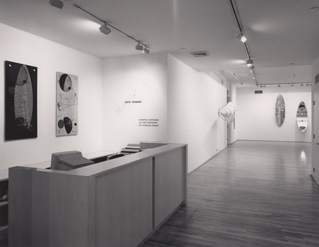 Installation view, Keith Sonnier: Prints, Drawings &amp; Multiples, 578 BROADWAY