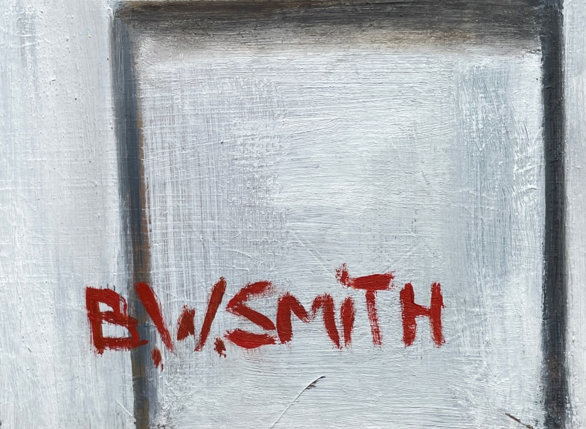 Signature on &quot;Reflections of Crete&quot; by Beatrice Wose Smith.