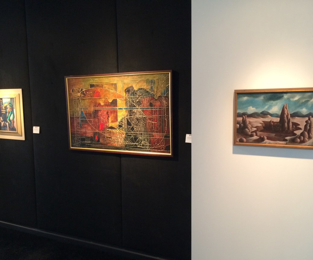 Julio De Diego exhibition at Caldwell Gallery in Hudson.