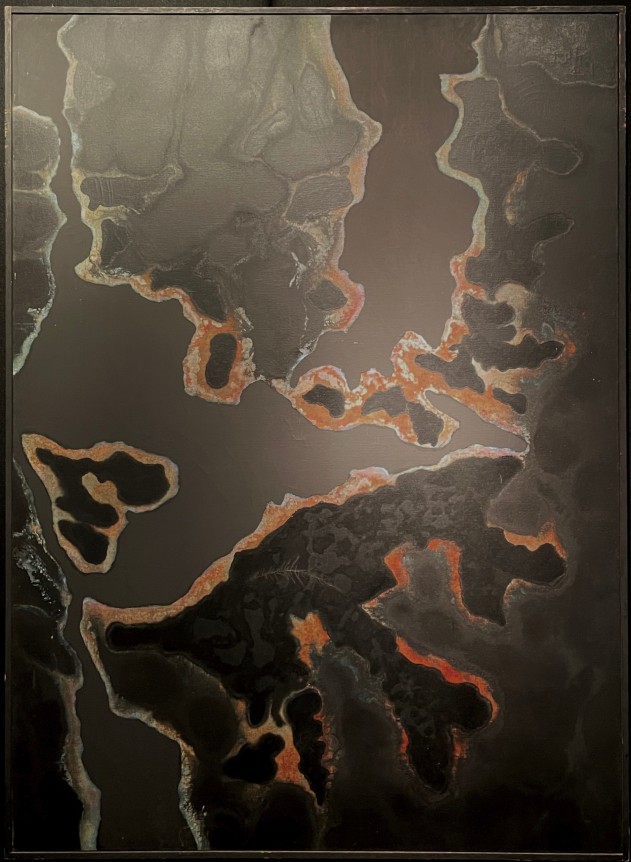 Frame on painting #4 by Stanley Twardowicz.