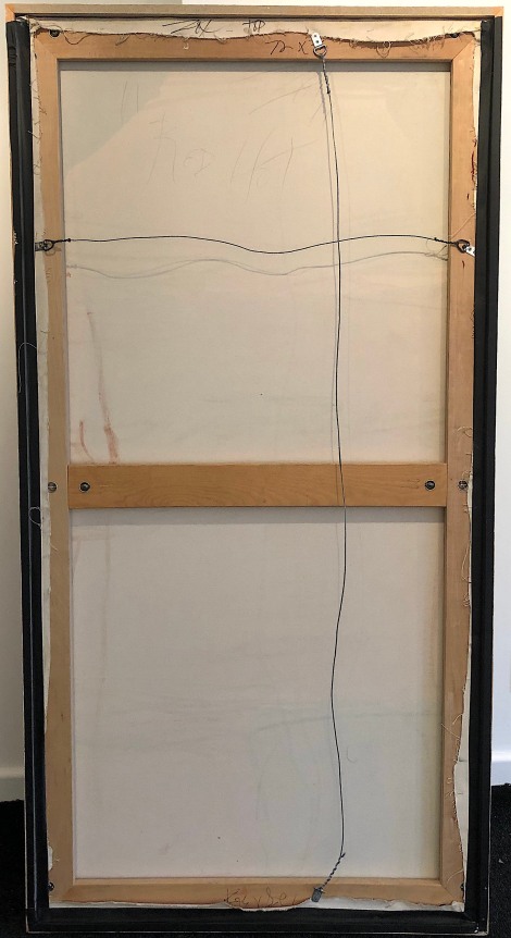 Verso &quot;Red Hot&quot; by Larry Zox.