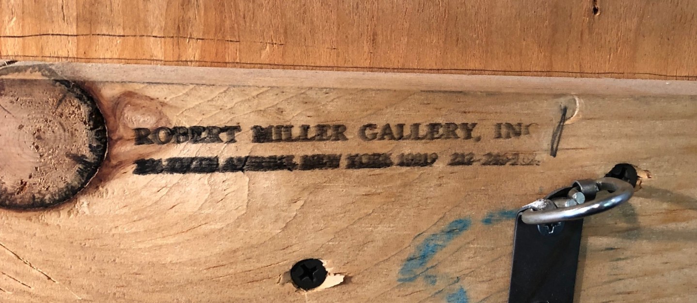 Miller stamp on &quot;Tiger Falls&quot; by Robert Zakanitch.