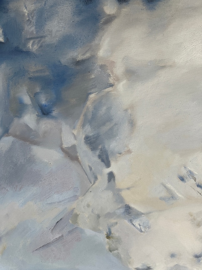 Image detail of 1963 Wind, Ocean, Sun oil painting by Balcomb Greene.