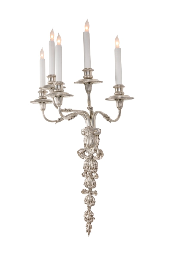 Neoclassical Revival Sconces by E. F. Caldwell