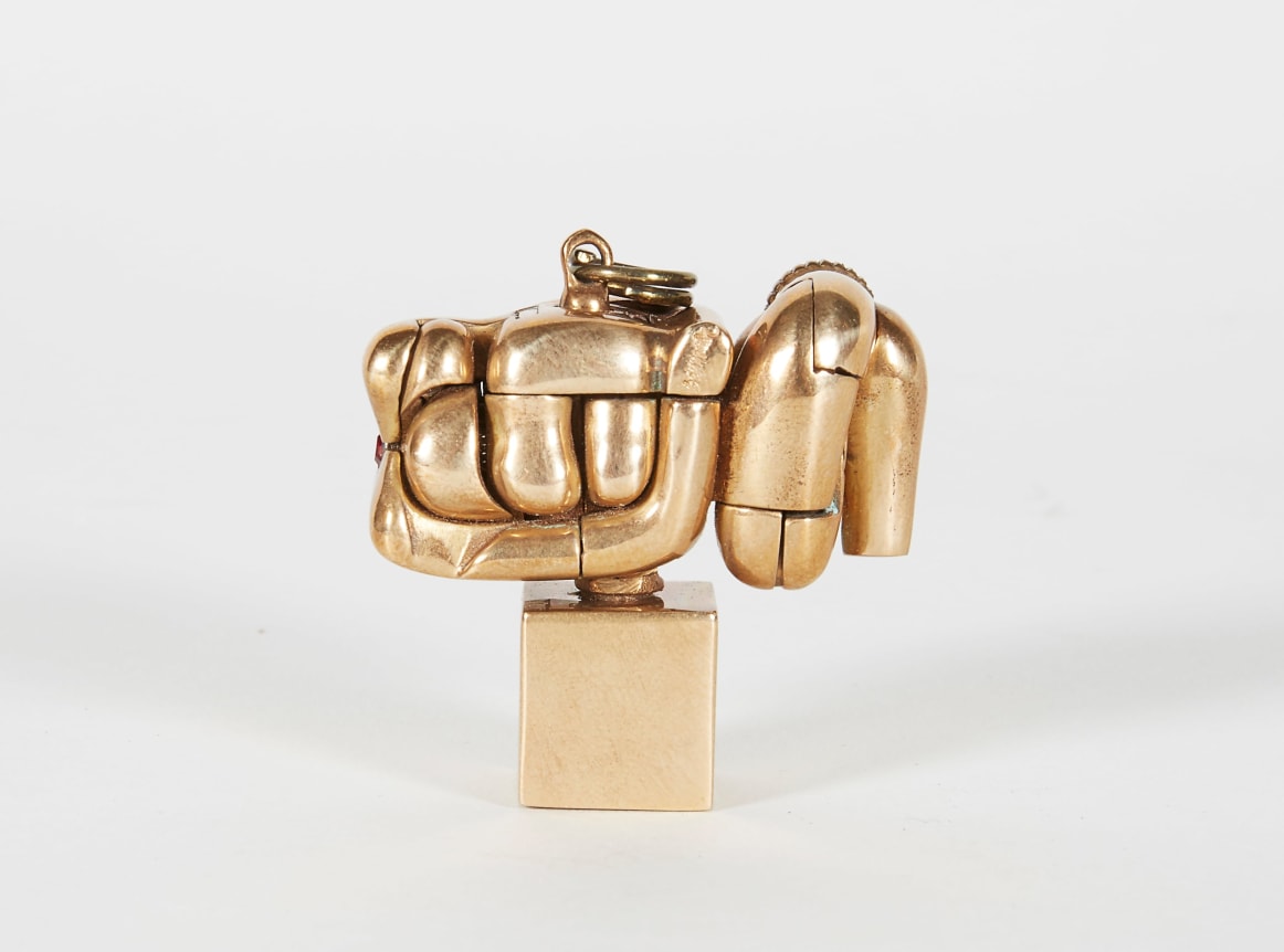 Miguel Berrocal Bronze Micro Maria Pendant