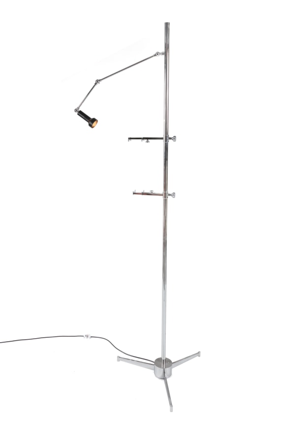 Easel Floor Lamp in the Style of Arredoluce