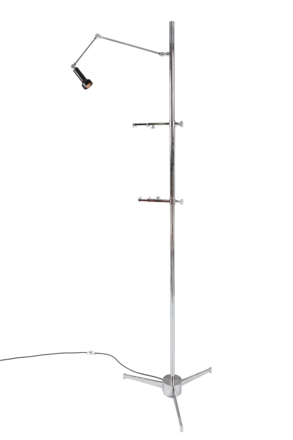 Easel Floor Lamp in the Style of Arredoluce