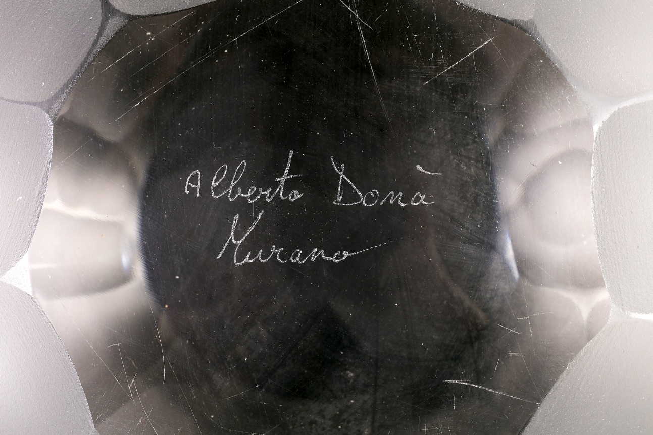 Murano &quot;Battuto&quot; Vase by Alberto Dona