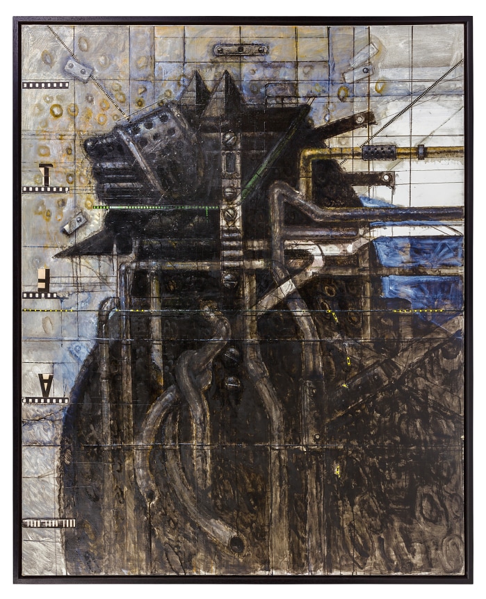Nick de Angelis "Untitled" Oil on Canvas Painting