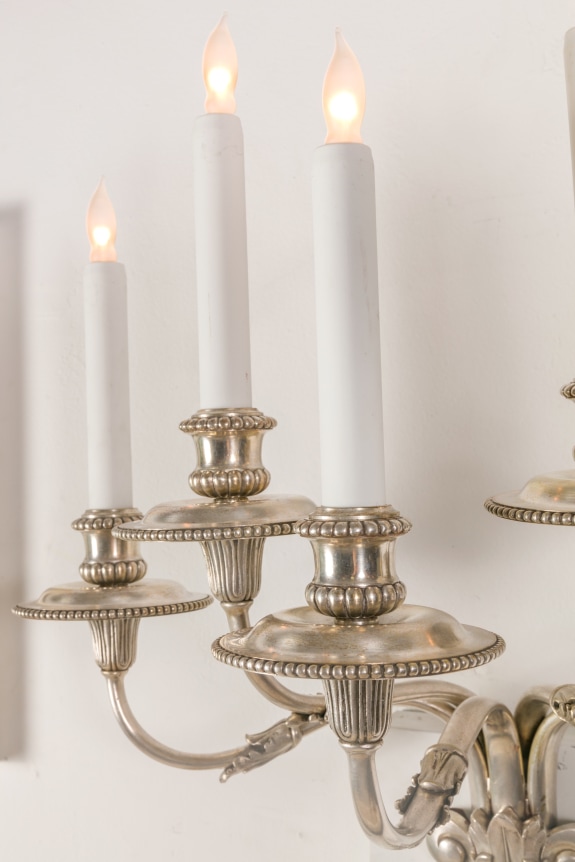 Neoclassical Revival Sconces by E. F. Caldwell