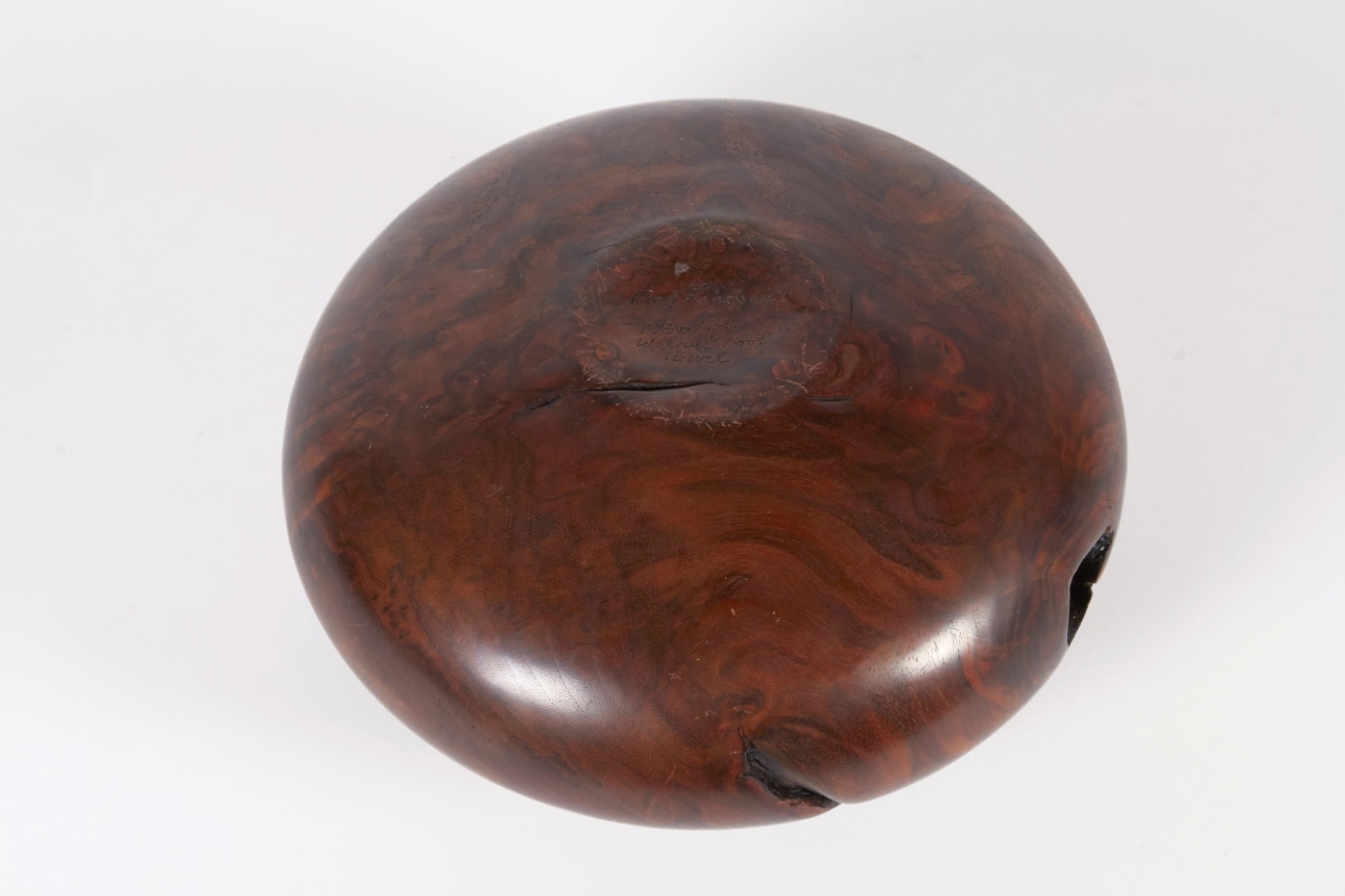 Melvin Lindquist Walnut Root Burl Vase