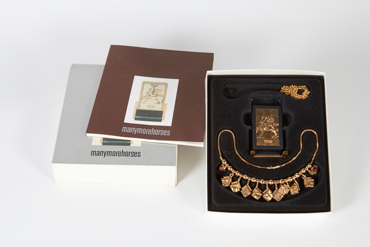 Miguel Berrocal "Many More Horses" Necklace Puzzle Sculpture