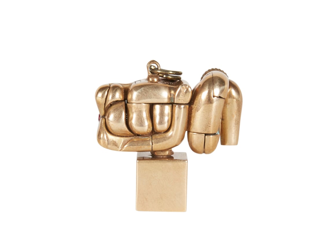 Miguel Berrocal Bronze Micro Maria Pendant