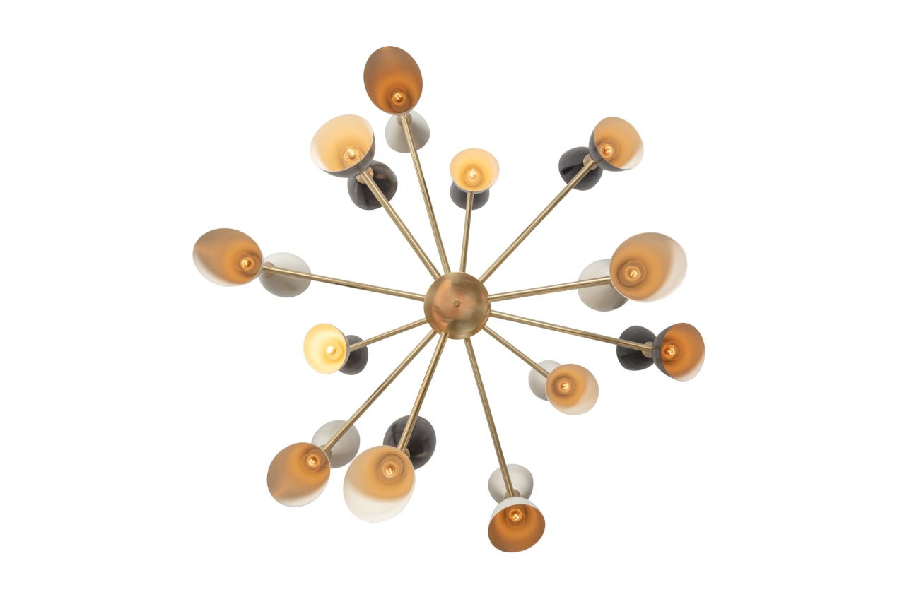 Italian Mid-century Style Chandelier