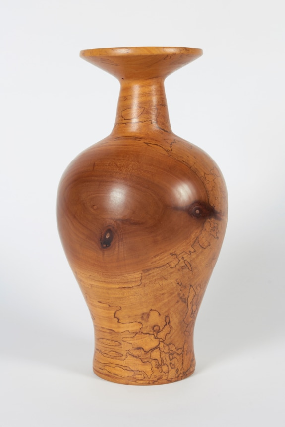 Mevin Lindquist Spalted Magnolia Turned Vase
