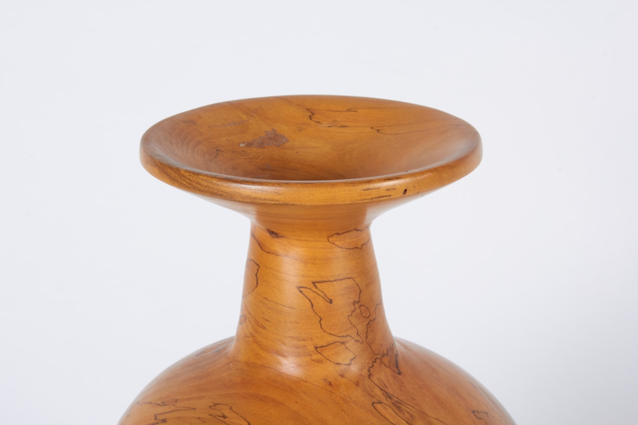 Mevin Lindquist Spalted Magnolia Turned Vase
