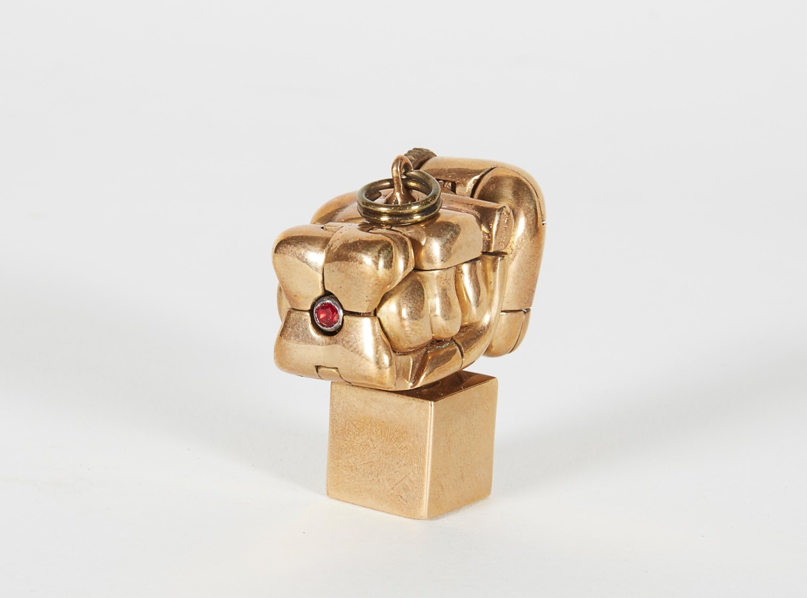 Miguel Berrocal Bronze Micro Maria Pendant