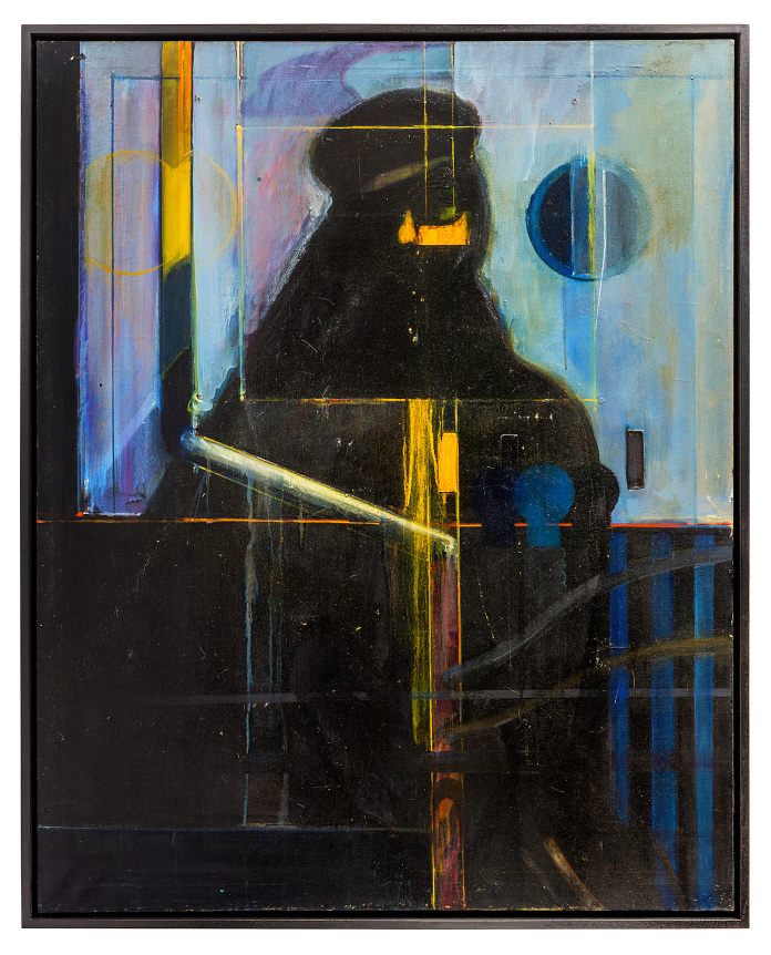 Nick de Angelis "Untitled" Oil on Canvas Painting