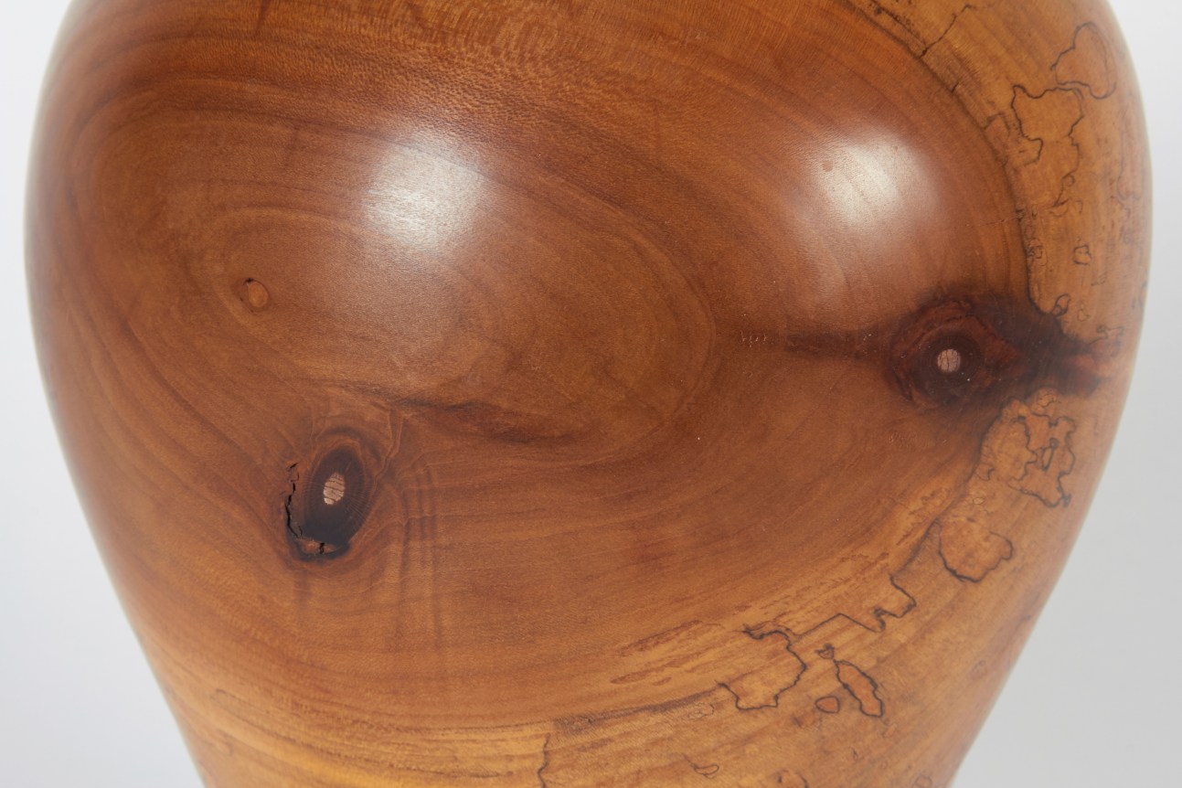 Mevin Lindquist Spalted Magnolia Turned Vase