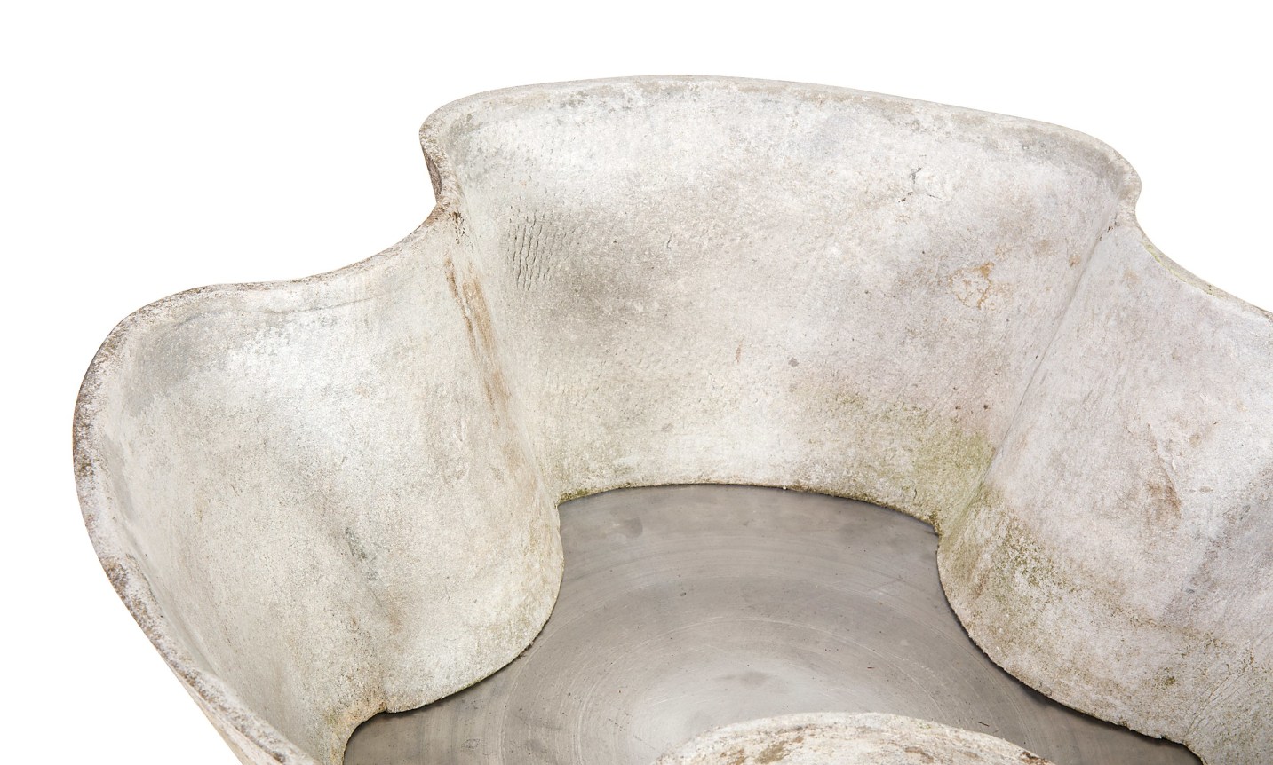 Concrete Planters by Eternit with Aluminum Trays