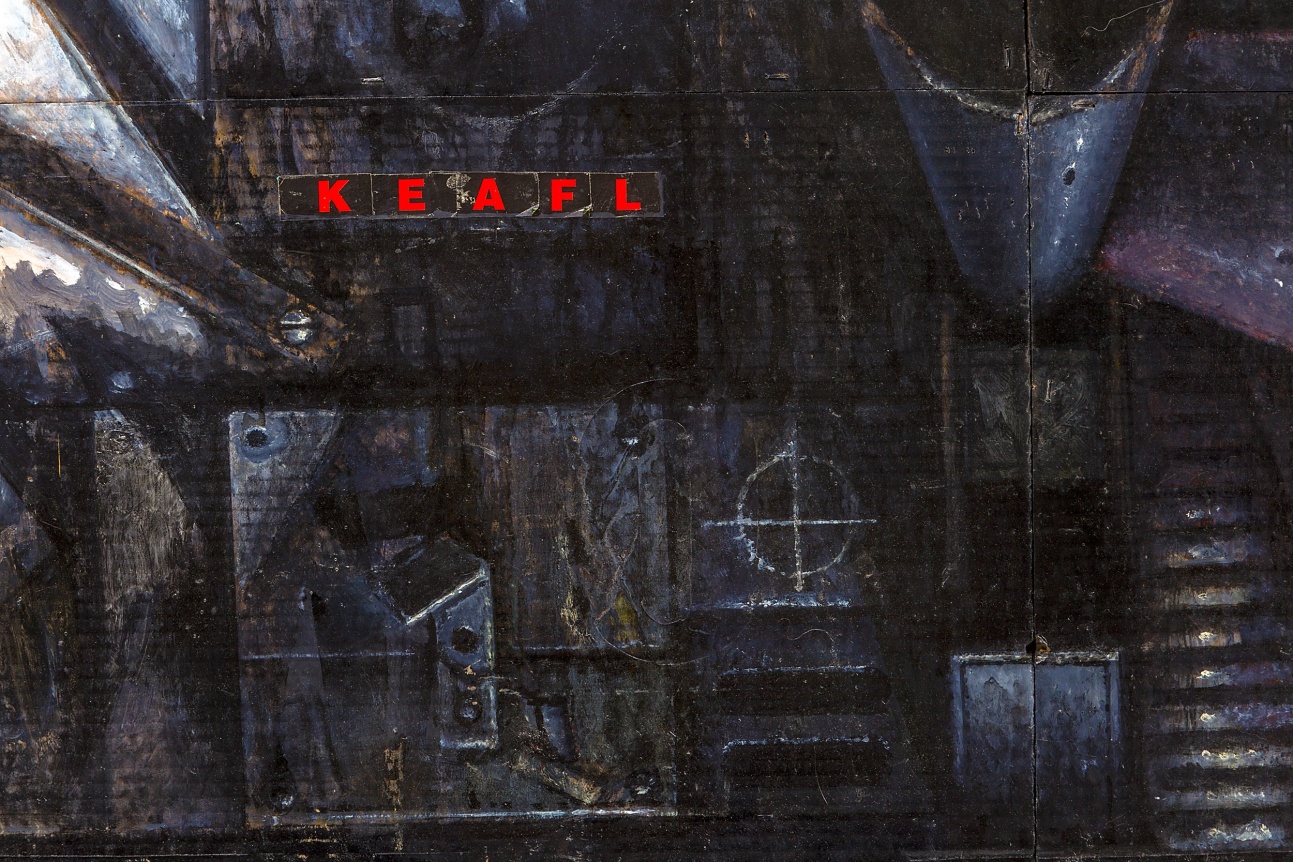 Nick de Angelis &quot;Untitled&quot; Oil on Board Painting, Close Up 6