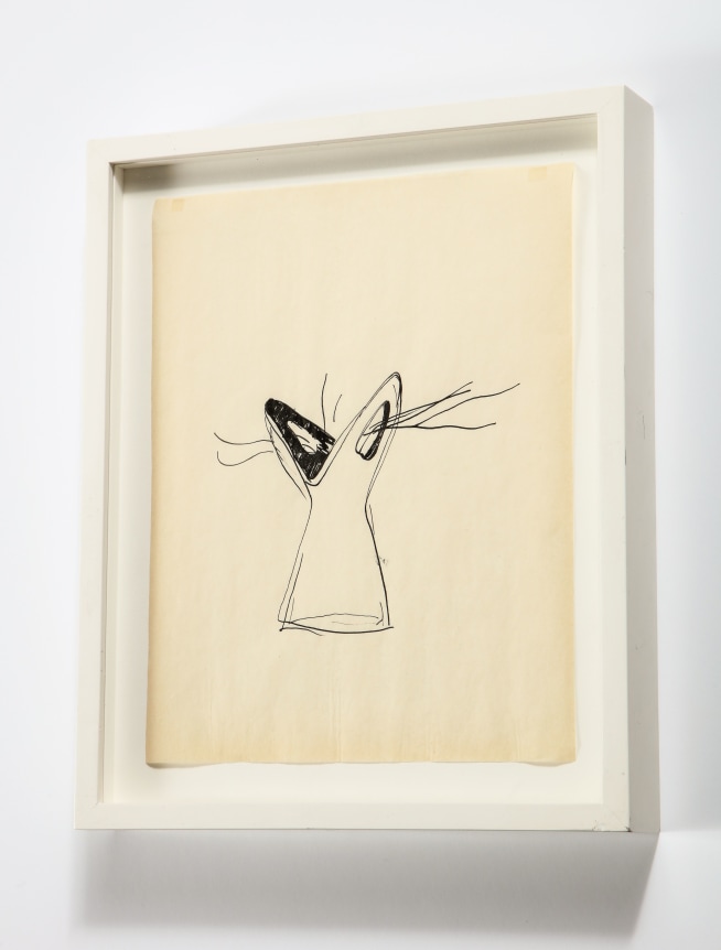 Gio Ponti Sketch &quot;Disegni per Vasi Incrociatifor&quot;