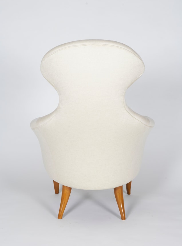 &quot;Big Eva&quot; Lounge Chair and Ottoman by Kerstin H&ouml;rlin-Holmquist, Back