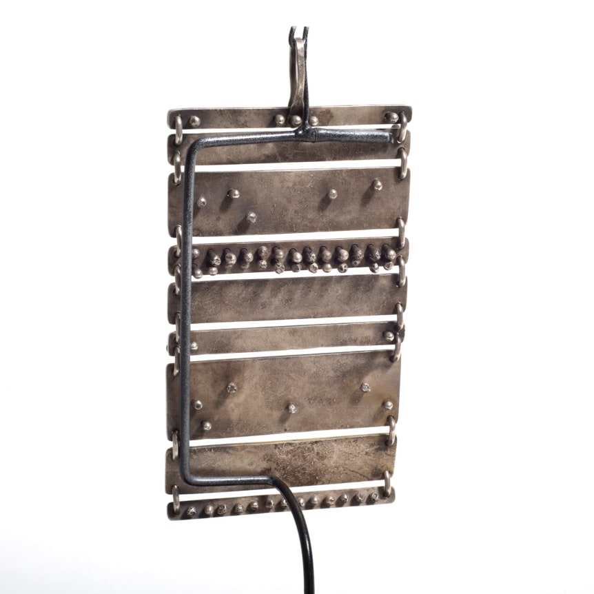 Harry Bertoia Silver Pendant
