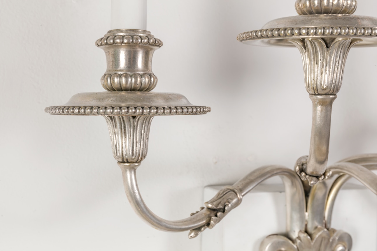 Neoclassical Revival Sconces by E. F. Caldwell