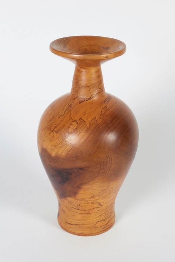 Mevin Lindquist Spalted Magnolia Turned Vase