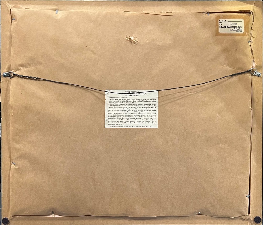 Grant Wood, Fertility, 1939