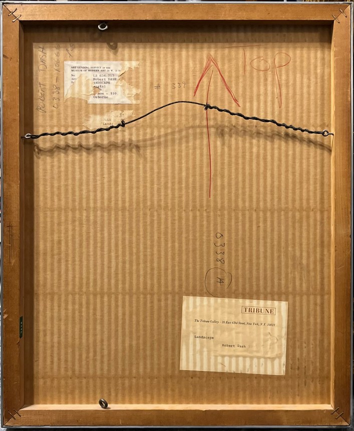 Robert Dash, Landscape, 1962