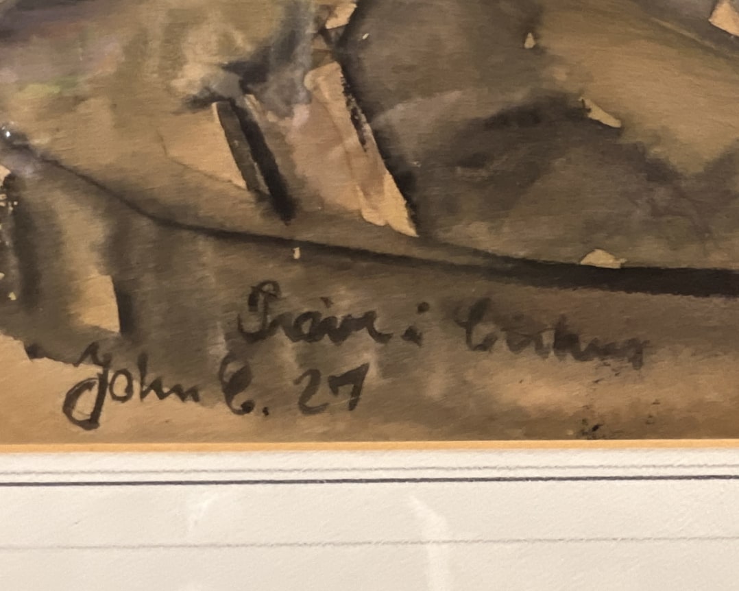 John Christensen, Train & Cirkus, 1927