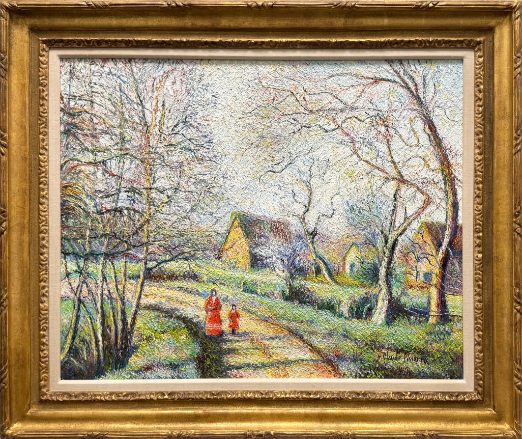 Hugues Claude Pissarro, Les Palmiers de la croisette (Cannes), n.d