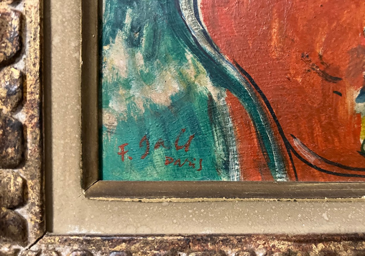 Fran&ccedil;ois Gall, Eug&eacute;nie et Marie-Lize enfants dans un parc, c. 1948-49