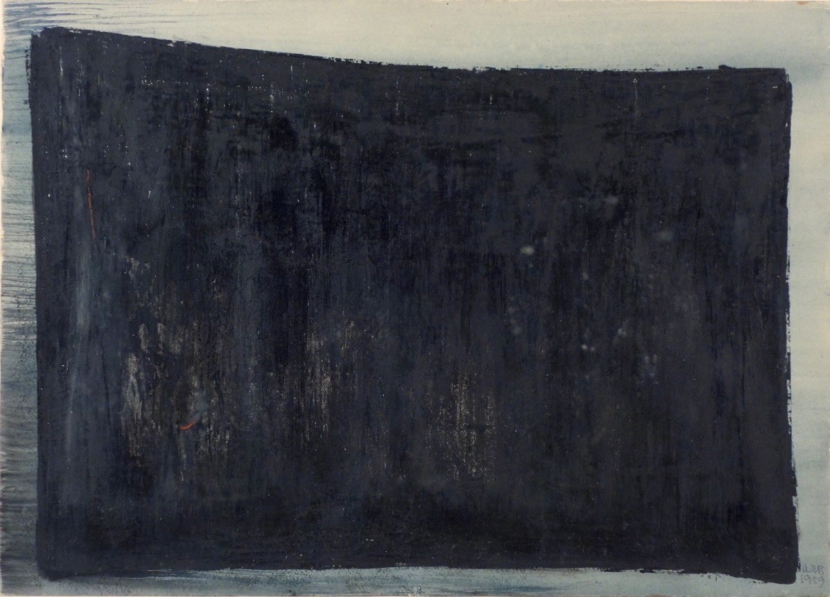 Anna-Eva Bergman, No. 19 &ndash; 1959 (S. Remy &ndash; noir noir), 1959