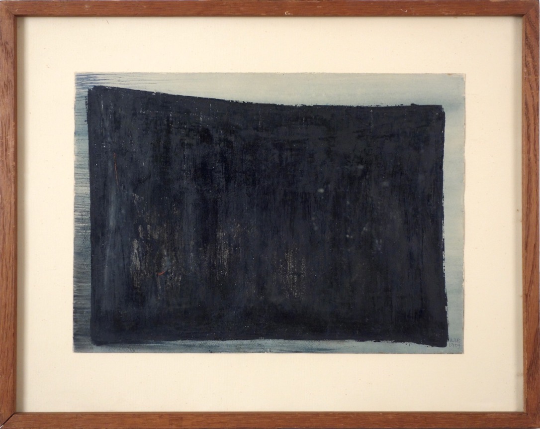 Anna-Eva Bergman, No. 19 &ndash; 1959 (S. Remy &ndash; noir noir), 1959