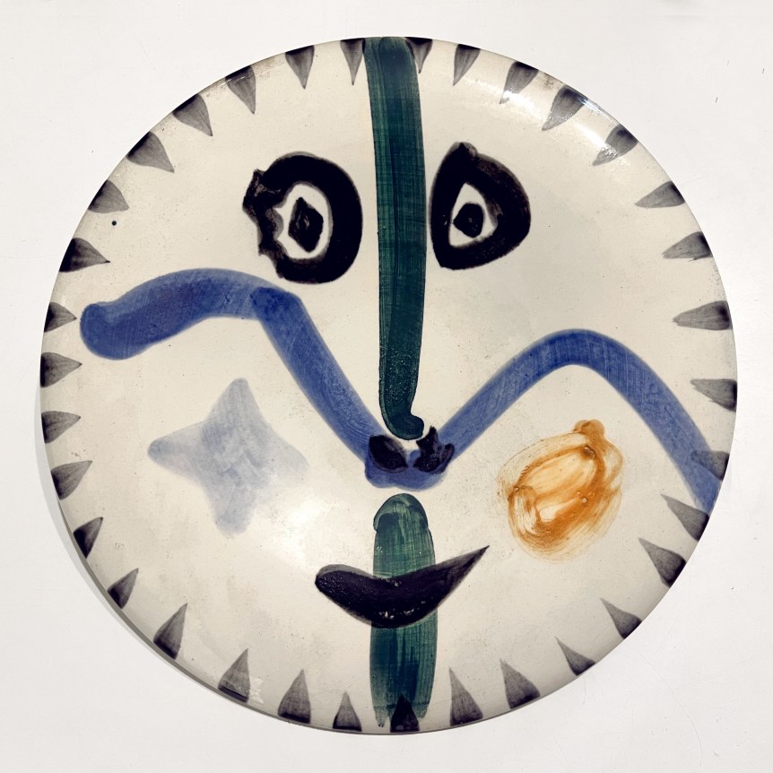 Pablo Picasso, Visage No. 111 (A.R. 476), 1963