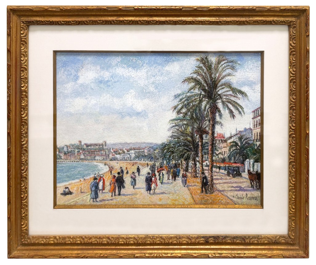 Hugues Claude Pissarro, Les Palmiers de la croisette (Cannes), n.d.