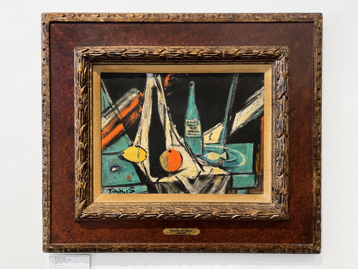Nicholas Takis, Table Top Still Life, circa 1940