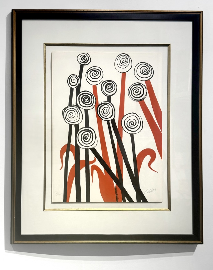 Alexander Calder, Spiral Flowers, circa 1970