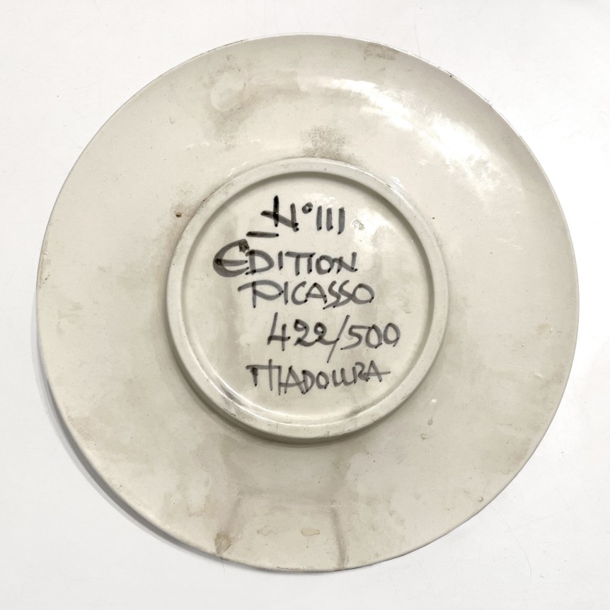 Pablo Picasso, Visage No. 111 (A.R. 476), 1963